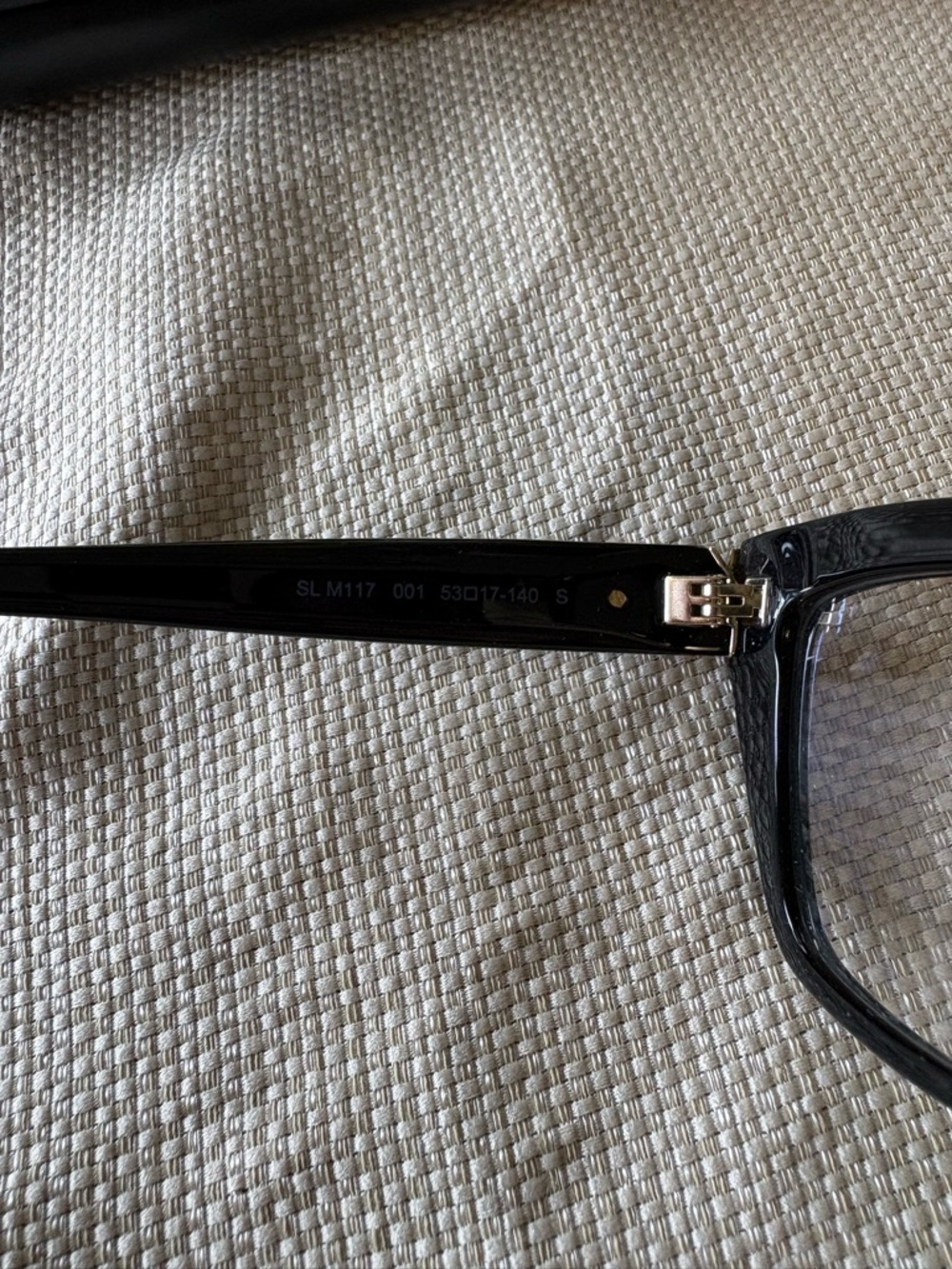 Saint Laurent glasses style code SLM117 001 - Picture 5 of 5